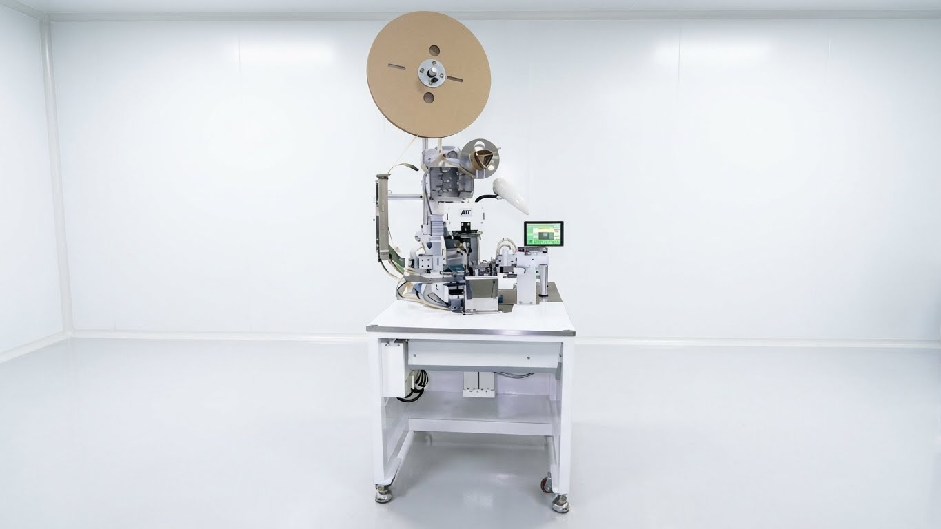 반자동씰삽입압착기